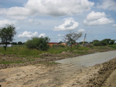 Education in Sudan. Main Road Bor Town