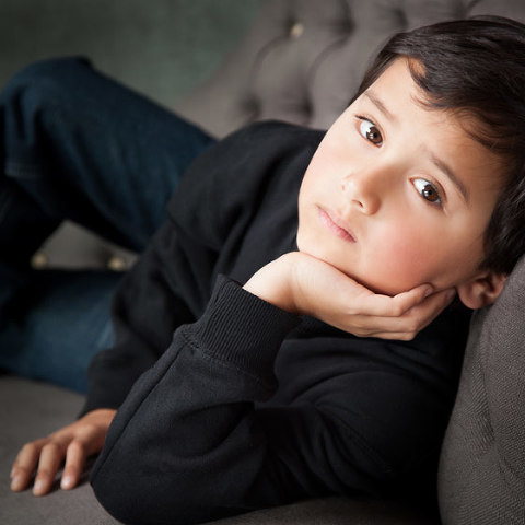 Melbourne Kids Photographer. Relaxed portrait