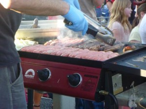 Food barbeque Frankston festival of Lights