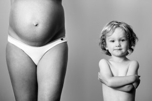 Maternity Photographer Melbourne Black and White Studio Photography