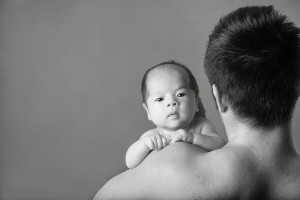 Melbourne Baby Family Portrait Black and White Photography