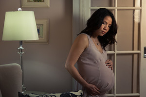 A pregnant woman. Melbourne pregnancy photography.