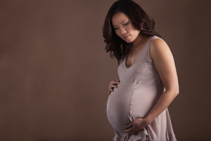 Melbourne Maternity Photography in the studio