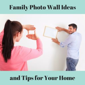 Photo wall ideas. Hanging photos on walls of home