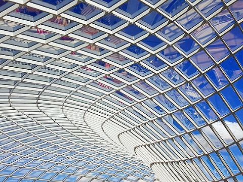 Architectural design abstract photo of chadstone shopping centre