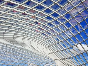 Architectural design abstract photo of chadstone shopping centre