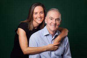 Dad and daughter studio photography Melbourne