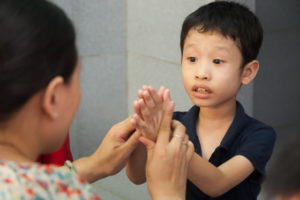Communication and social skill learning Early Intervention Centre in Hue